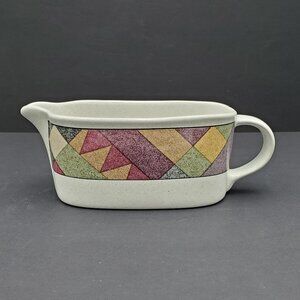 Studio Nova Palm Desert Gravy Boat Multicolor Geometric Southwest Sauce Boat